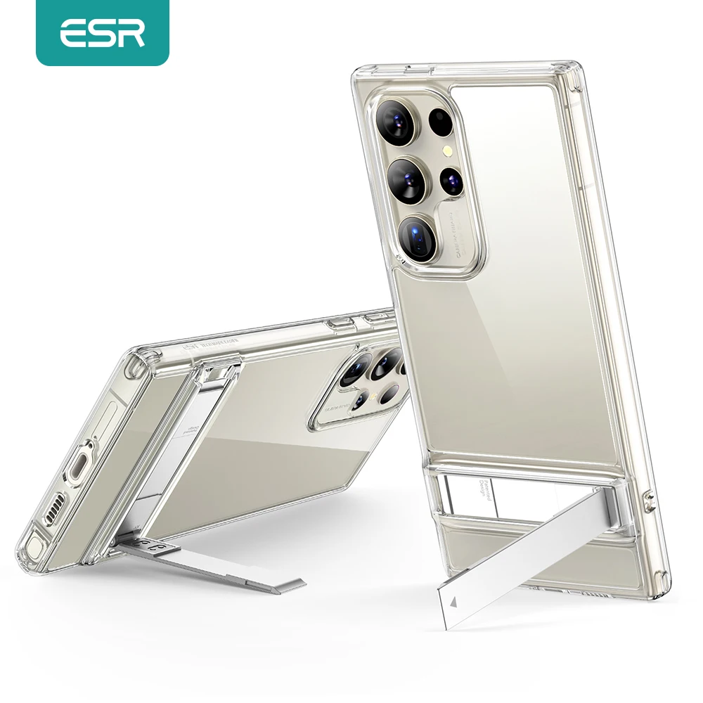 Esr Per Samsung Galaxy S24 Custodia Per Cavalletto Ultra Boost Con 3 Modalità Di Supporto Per Custodia Protettiva Antigoccia Di Grado Militare S24 Ult