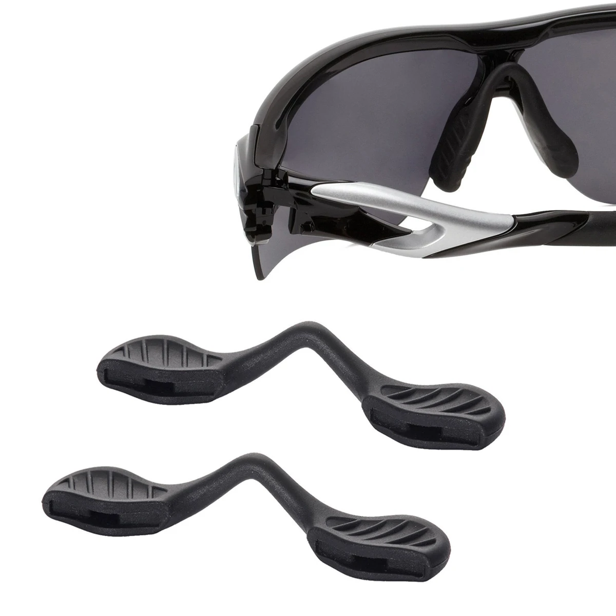 Sostituzione Naselli Antiscivolo Per Oakley Radar Ev Path Xs Oj9001 Occhiali Da Sole, Nasello In Gomma Scelta Di Dimensioni Regolari/Più Spesse