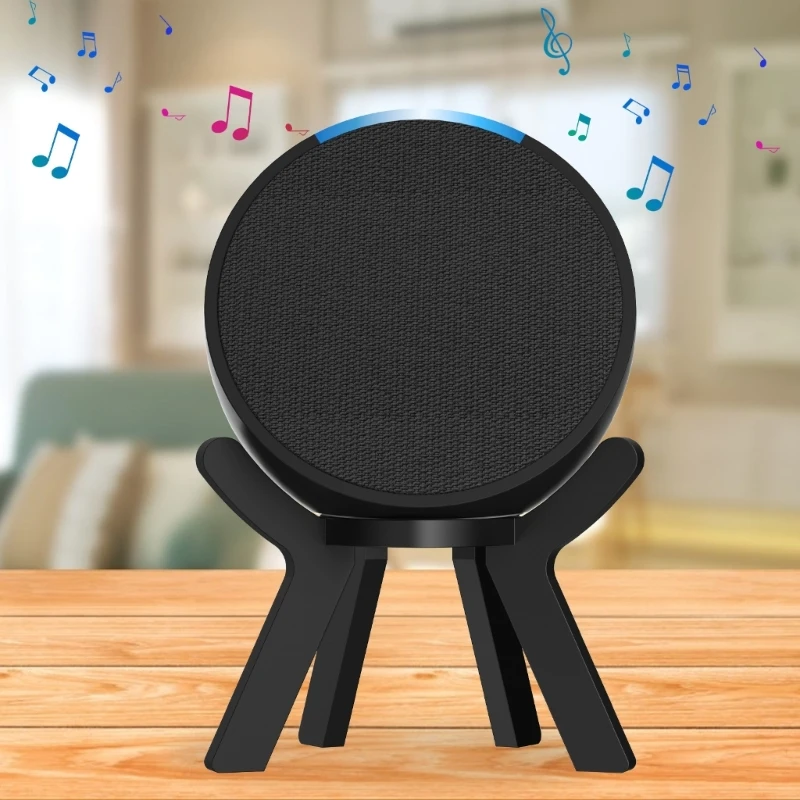Sicuro E Stabile Per Amazon Echo Pop Speaker Desktop Stand No More Rolling, Materiale Acrilico 3Xue