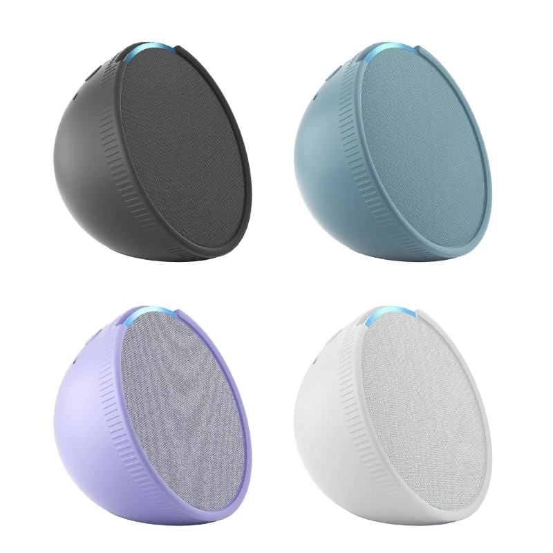 Custodia Protettiva Per Altoparlante In Silicone Custodia Impermeabile Per Altoparlante Per Amazon Echo Pop 95Af
