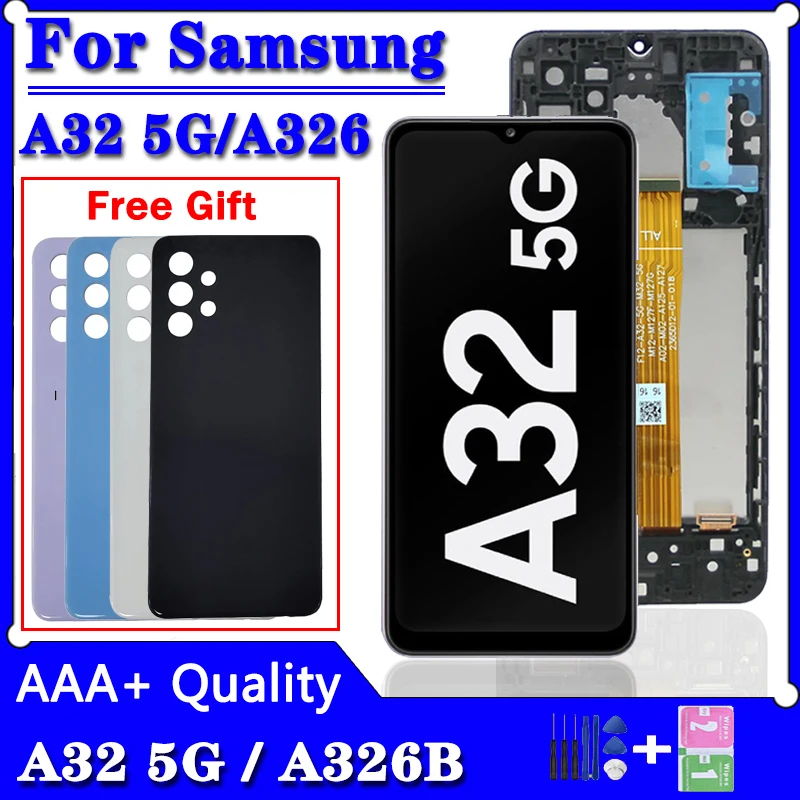 Aaa + Qualità 6.5 ''Per Samsung A326 Sm-A326B A326B/Ds Display Lcd Touch Screen Sostituzione Per Samsung A32 5G Lcd