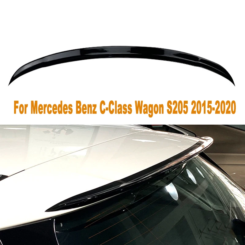 Per Mercedes Benz Classe C Wagon S205 2015-2020 Car Tail Wing Fixed Wind Spoiler Ala Posteriore Accessori Decorativi Modificati