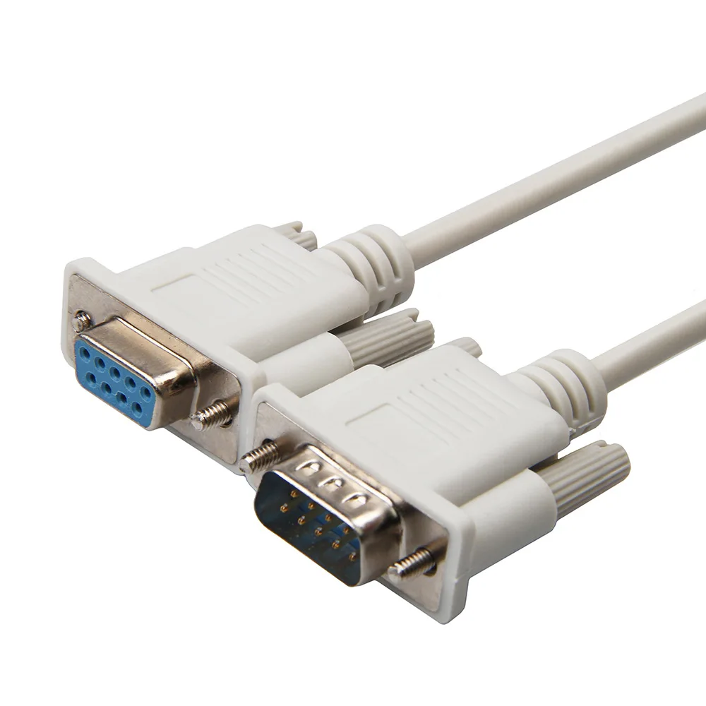 1 Pz Db9 Cavo Seriale 9 Pin Direct Connect E Cross Connect M/M M M/F F/F Pc Converter Cavo Di Prolunga Cavo Adattatore 1.5M