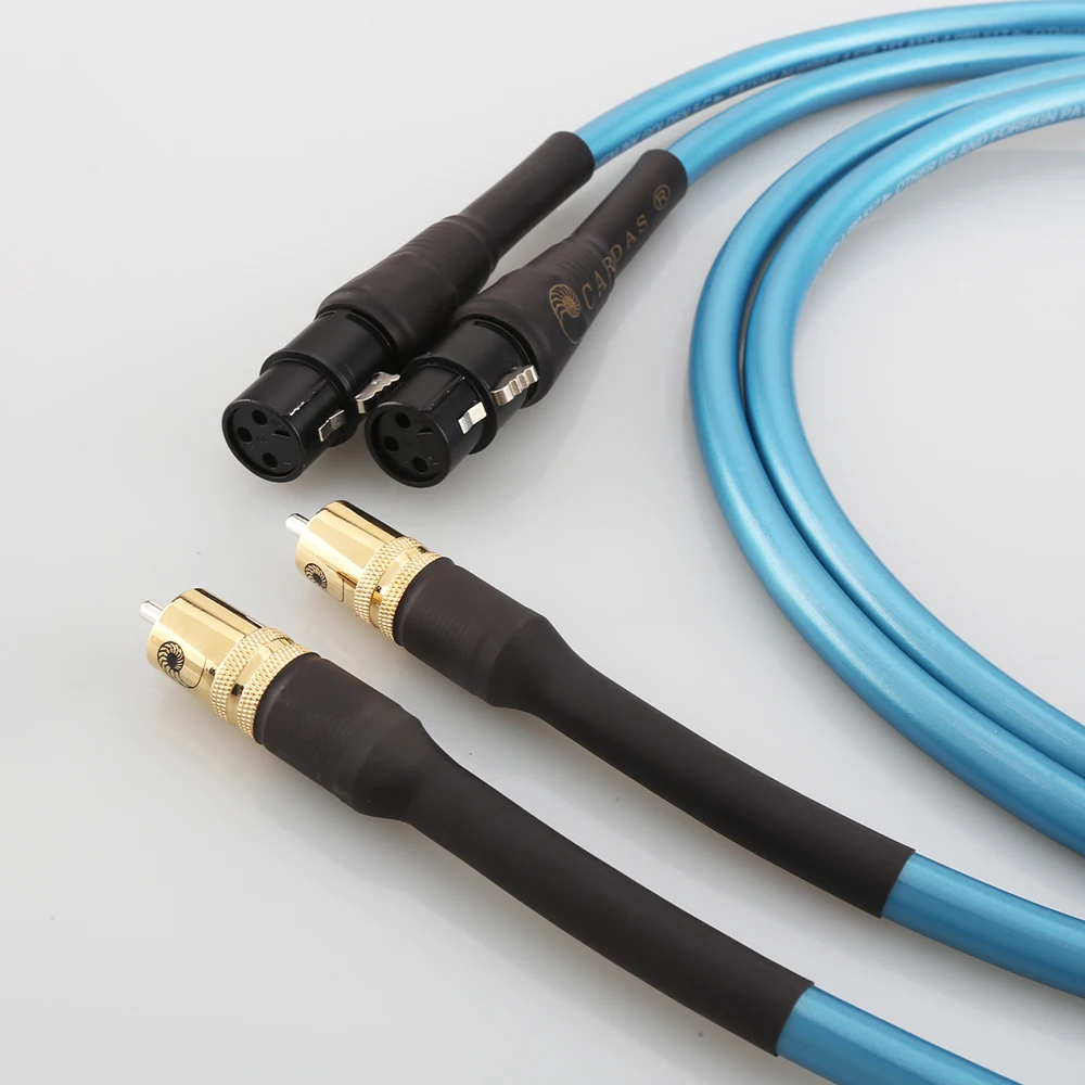 Hifi Cardas Rca A Xlr Spina Bilanciata Cavo Audio Cardas Cross Audio Amplificatore Cd Lettore Dvd Cavo Di Interconnessione Rca