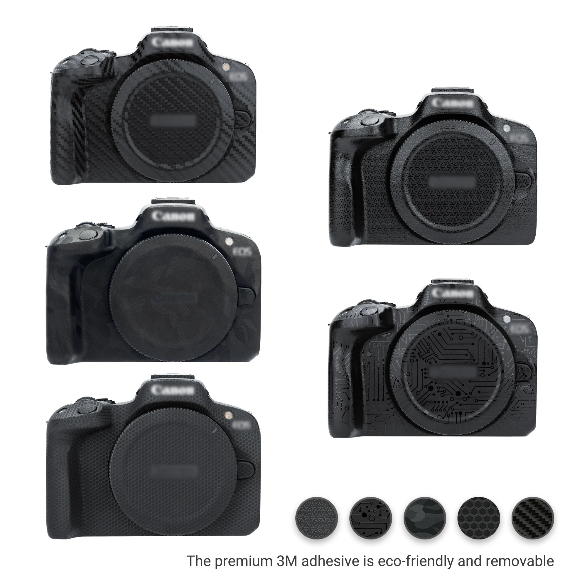 Jc Eos R50 Body Sticker Camera Skin Custom Fit Cover Antigraffio Per Canon Eos R50 Decorazione Protettiva Wrap Accessori