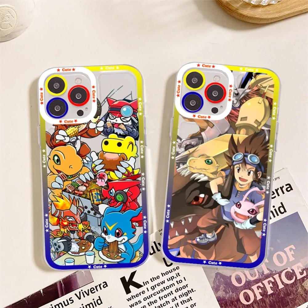 Custodia Per Telefono Digimon Digital Monsters Per Samsung S 20 S 21 S 22 S 23 Lite Plus Cover Ultra Mobile