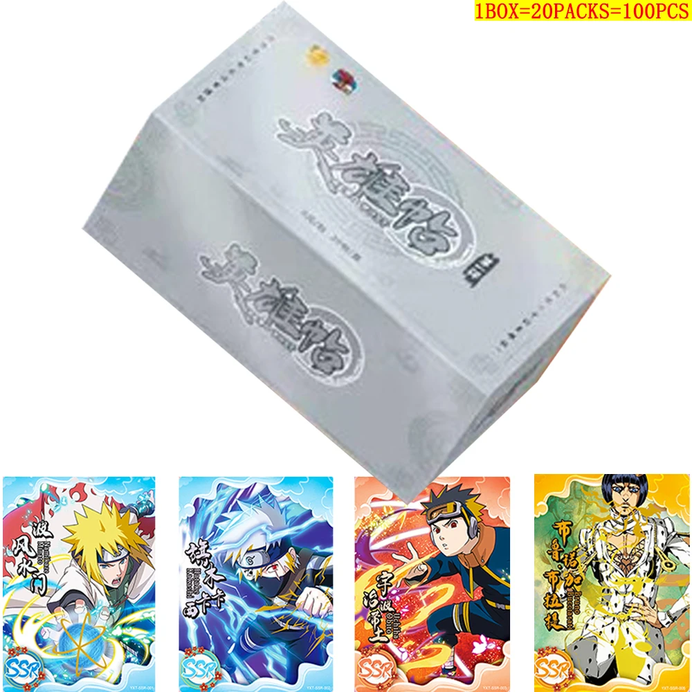 Hero Post Collection Cards Anime Movie Series Dragon Ball One Piece Naruto Demon Slayer Personaggi Anime Paper Hobby Gifts Toys