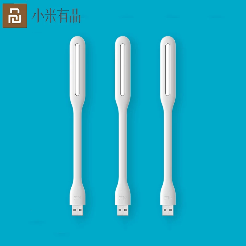 Nuovo Xiaomiyoupin Zmi Usb Night Light Generation Regolabile 5 Livelli Di Luminosità Per Notebook Portatile Power Bank