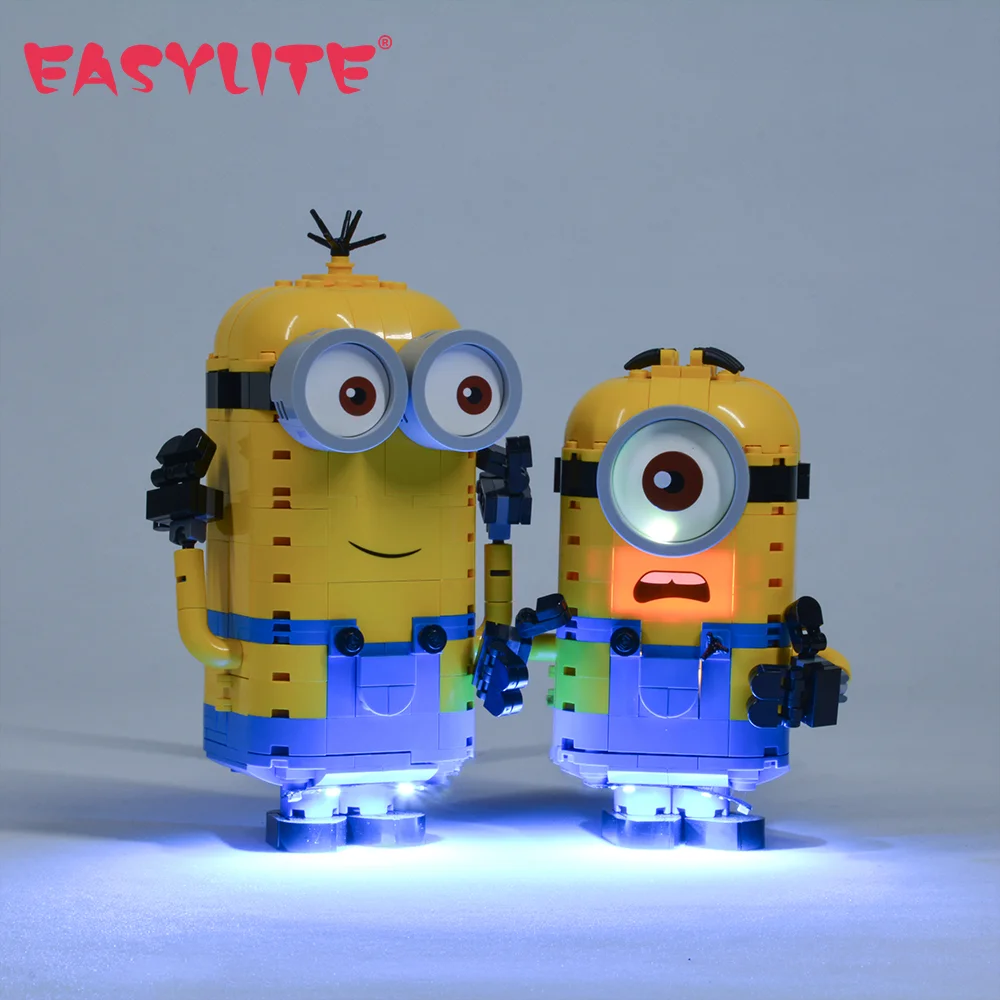 Easylite Led Light Kit Per Il 75551 Brick Built Stewart Kevin Suit E I Loro Lair Toys Blocchi Di Accessori Solo Set Di Illuminazione Non Modello
