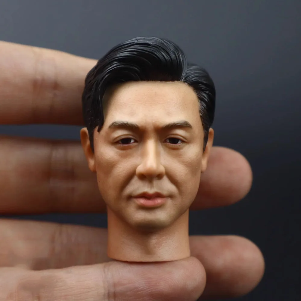 1/6 Asia Movie Player Boss Of Fish Gao Qiqiang Testa Maschile Scultura Carving Fit 12 "Ph Coo Dam 3A Action Figure Collect