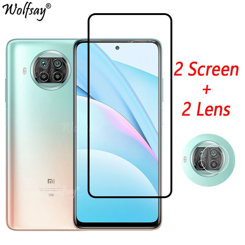 Vetro Temperato A Copertura Totale Per Xiaomi Mi 10T Lite 5G Proteggi Schermo Per Xiaomi Mi 10T 11 Lite Vetro Per Fotocamera Mi 10T Lite 5G Vetro