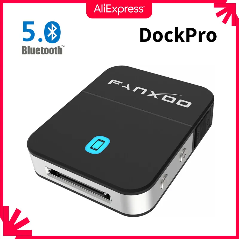Fanxoo Dockpro Adattatore Bluetooth A 30 Pin 5.0 Per Bose Sounddock Jbl Sony Yamaha Stereo E Altri Docking Station Per Iphone Ipod
