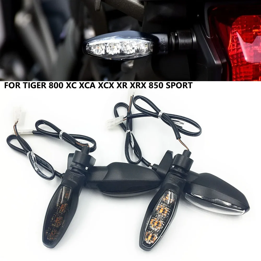 Indicatore Di Direzione A Led Per Tiger 800 900 1050 1200 Xc Xr Daytona Street Triple 675 765 Rocket 3 Speed Twin Motorcycle Flasher Led