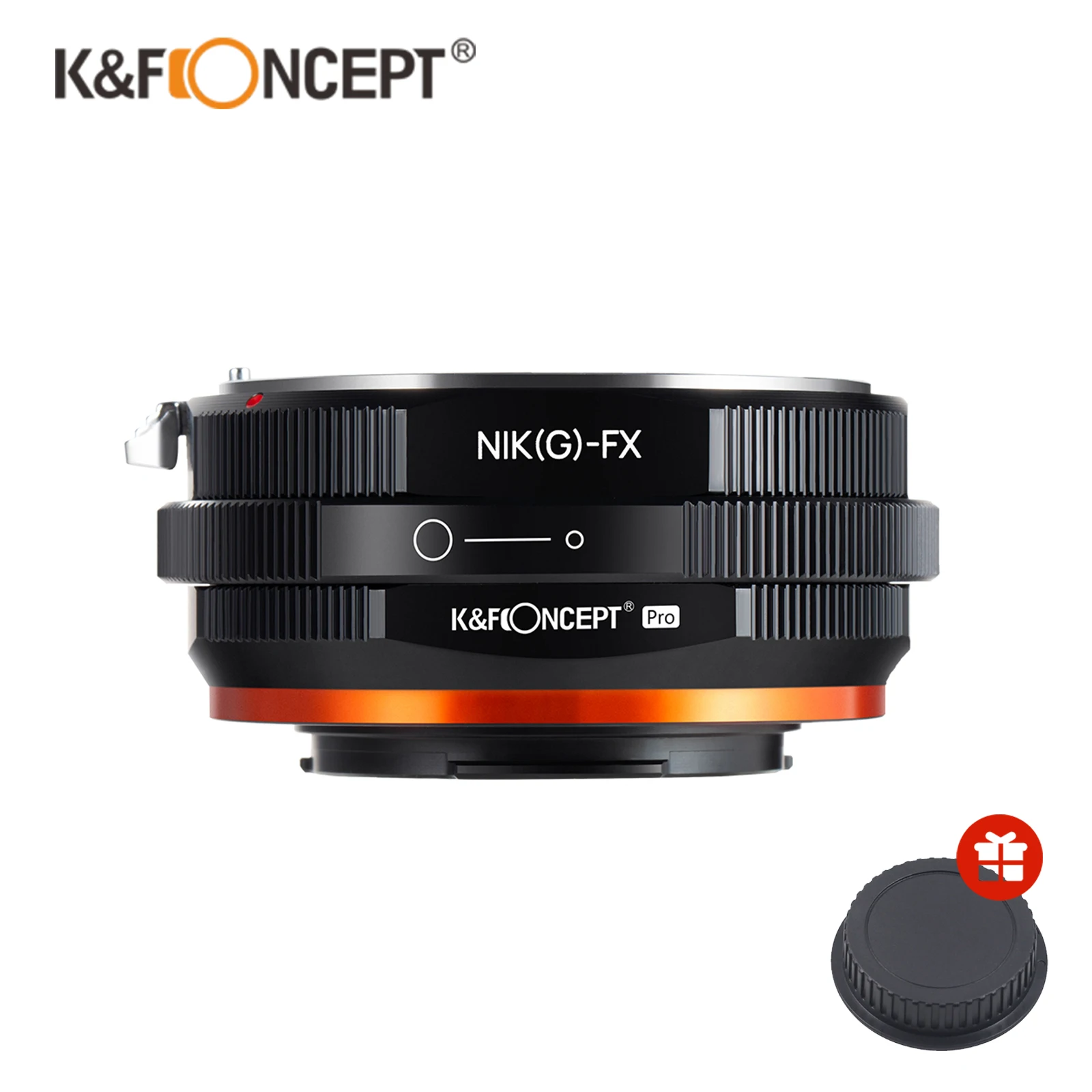 K & F Concept Nik G-Fx Iv 4 Pro Per Obiettivo Nikon G F Ai Mount Per Fotocamera Fujifilm Fuji X Mount S10 Xt20 X-A2, Adattatore Per Obiettivo X-E1.X-T