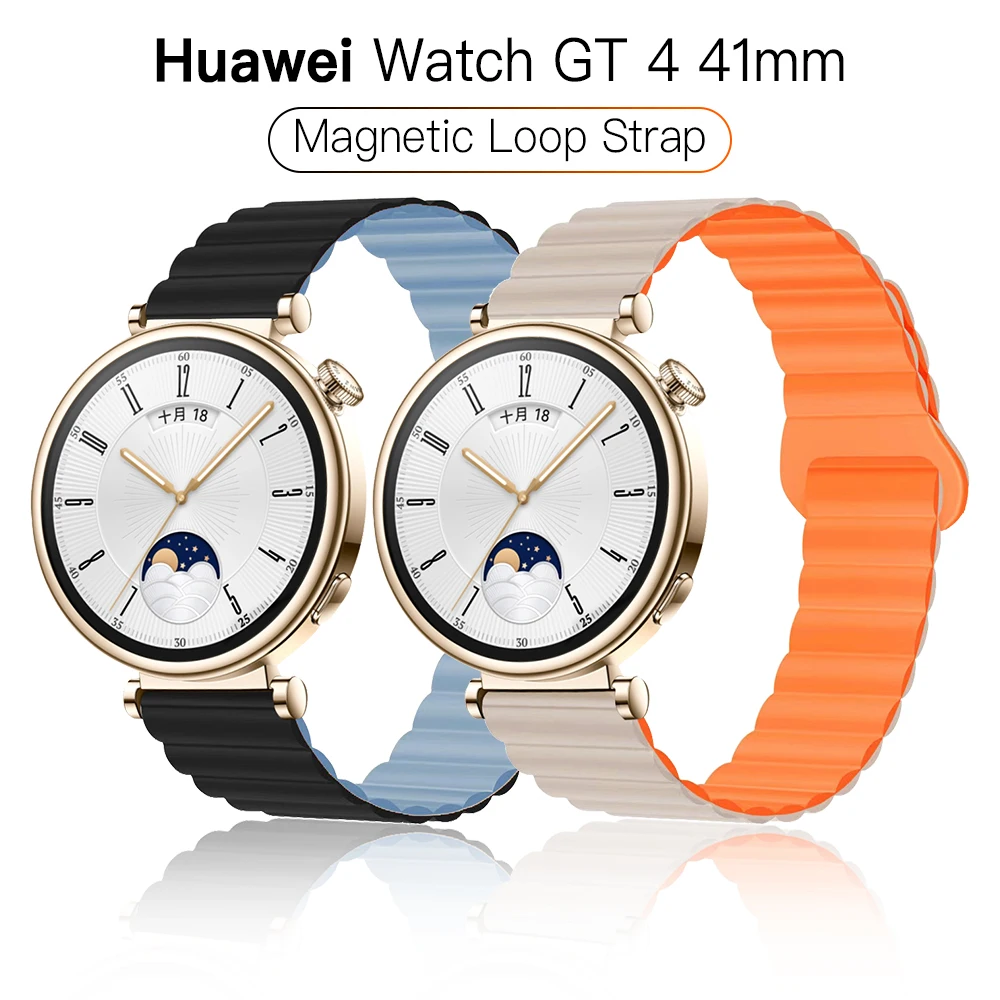 Cinturino Magnetico Da 18Mm Per Huawei Watch Gt 4 41Mm Cinturino Cinturino Cinturino Per Huawei Watch Gt4 41Mm Correa Accessori Cinturino