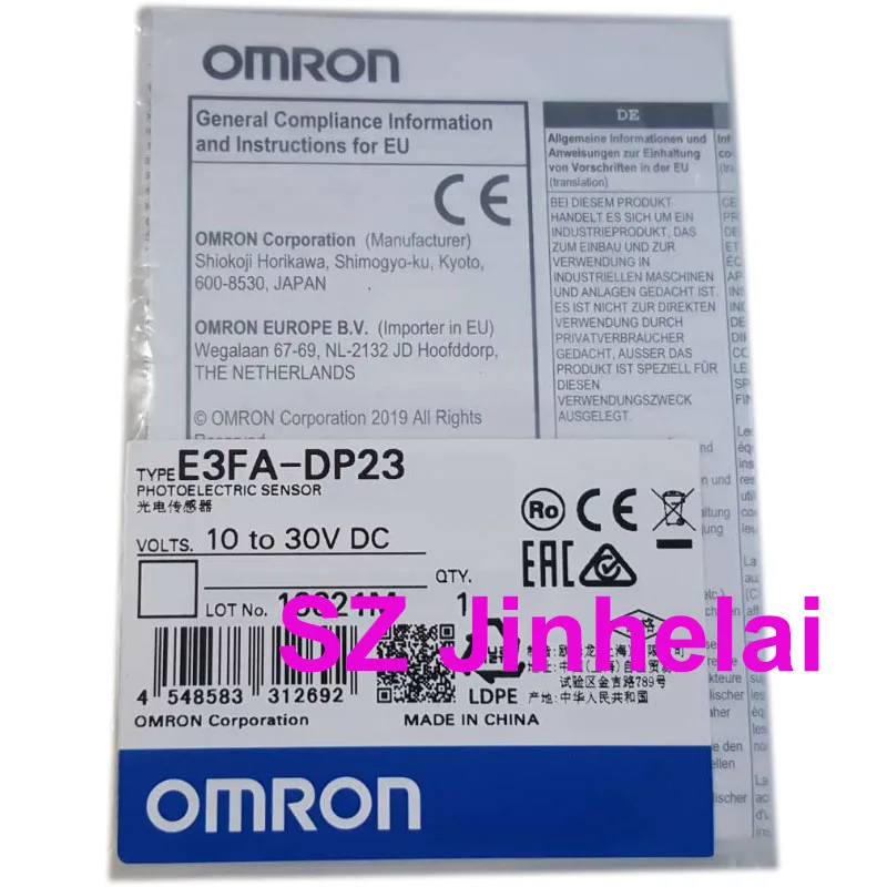 Omron E3Fa-Dp23 E3Fa-Dp24 Autentico Originale Resistente Alle Alte Temperature Anti-Interferenza Interruttori Sensore Fotoelettrico Dc Pnp