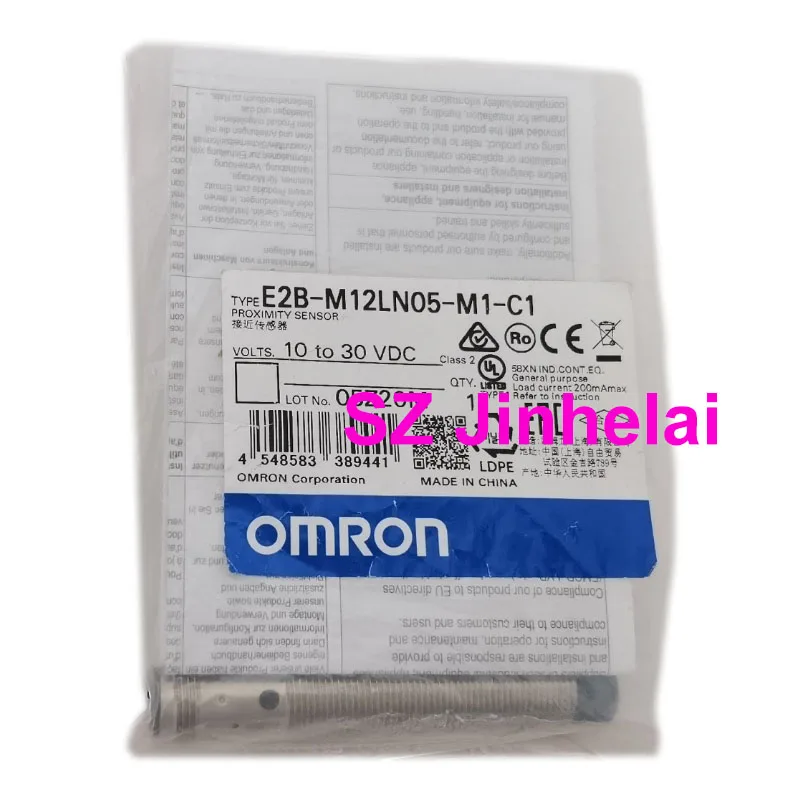 Autentici Interruttori Di Prossimità Originali Omron 10-30Vdc E2B-M12Ln05-M1-B1 M12Ln05-M1-C1 M18Ls05-M1-B1 M18Ls05-M1-C1 M12Kn05-M1-C1