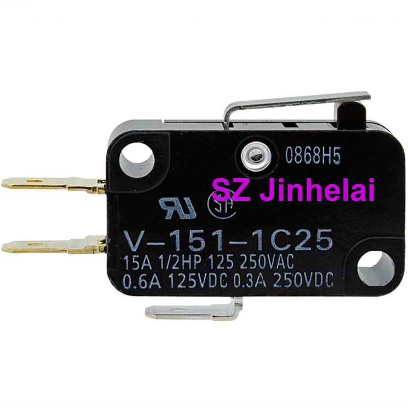 5 Pz Autentico Originale Omron Basic Micro Switch V-151-1C25 152 153 154-1C25 V-153-1A5 151 154 103 105 106-1A5 V-103-1A4-T