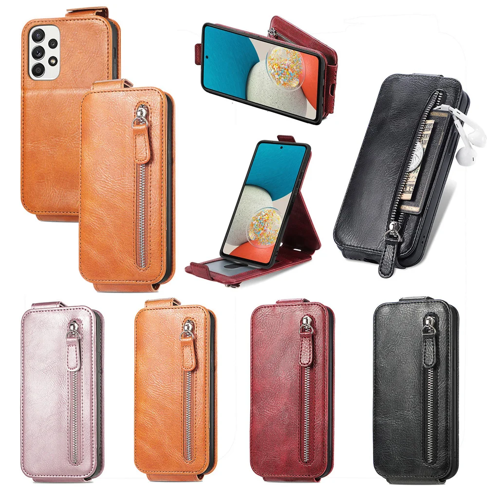 For Oppo Realme Gt Neo2 2 Pro Phone Case Vintage Zipper Mobile Phones Wallet Cases For Oppo Realme 8 Case Anti-Fall Flip Cover
