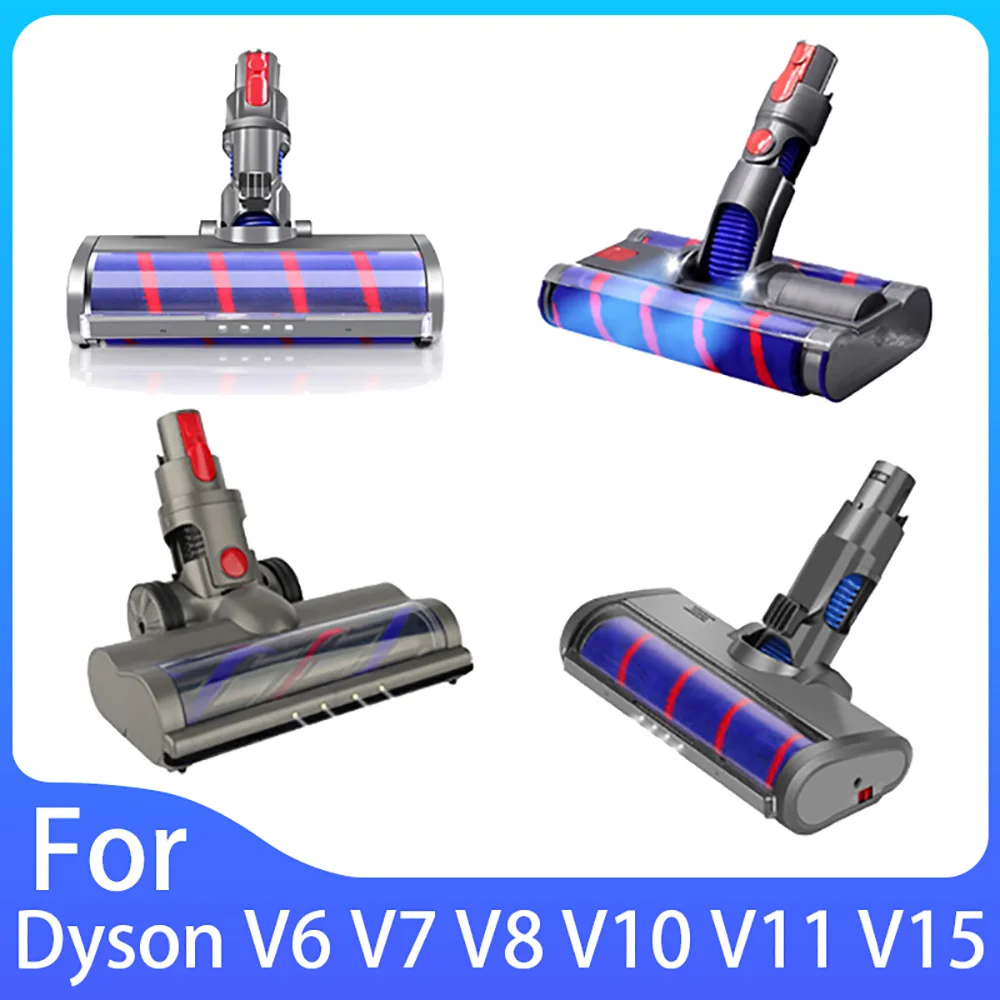 Per Dyson V15 V8 V10 V11 V7 V6 Accessori Per Aspirapolvere Dyson V6 Dc45 Dc58 Dc35 Attacco Roller Brush Head Testina Per Moquette
