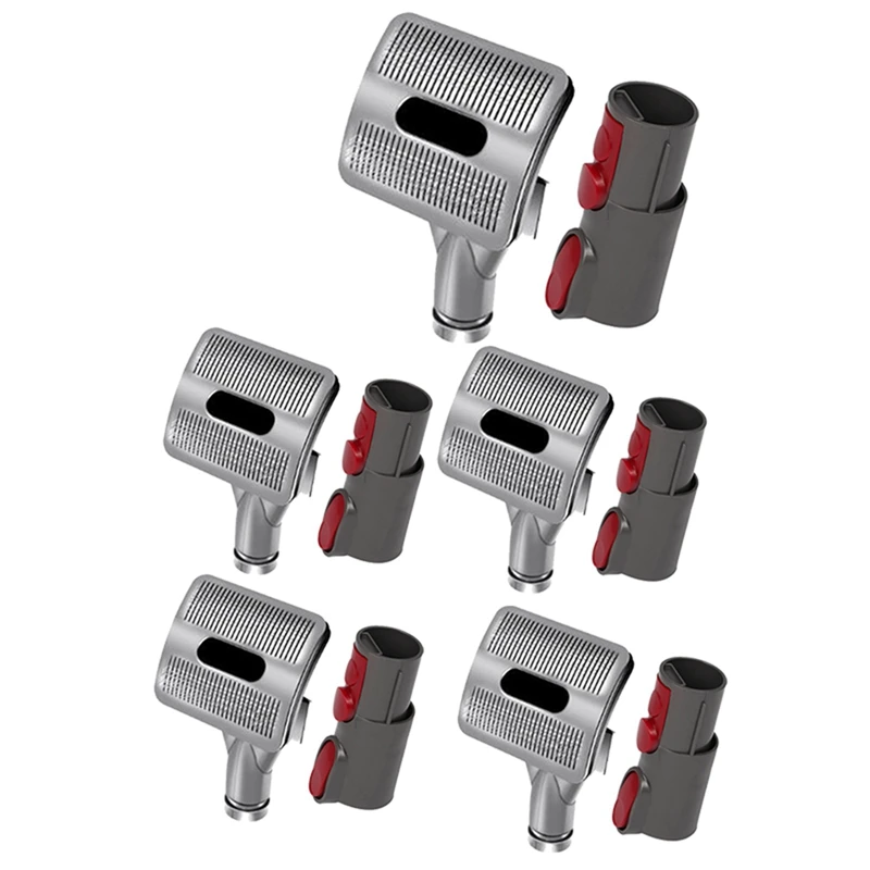 5X Groom Tool Dog Pet Attachment Brush Per Dyson V6 V7 V8 V10 V11 Dc24 Dc25 Dc35 Dc41 Dc62 Dc65 Aspirapolvere