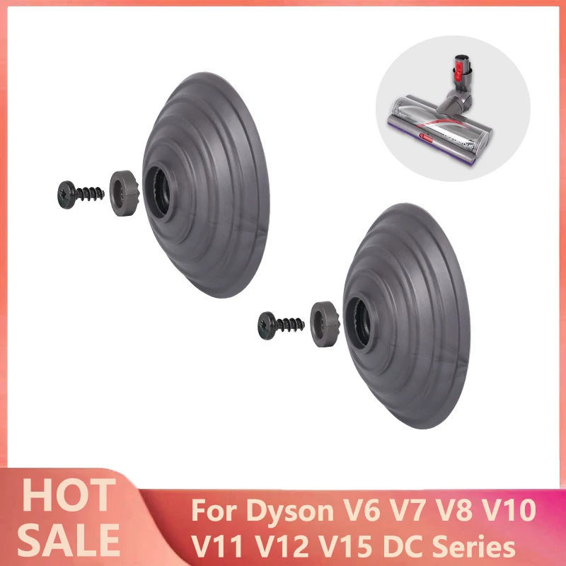 2 Pezzi Ruota A Sfera Per Dyson V6 V7 V8 V10 V11 V12 V15 Dc Aspirapolvere 35W 50W Direct Drive Cleaner Head Wheels Parti Di Ricambio