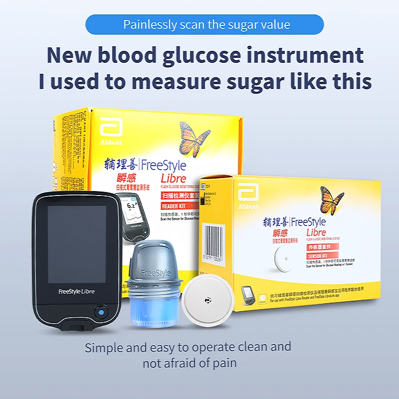 Abbott Freestyle Libre14 Giorni Glucometro Sensore Di Glucosio Monitor Della Glicemia Monitor Della Glicemia Glucometro Non Invasivo