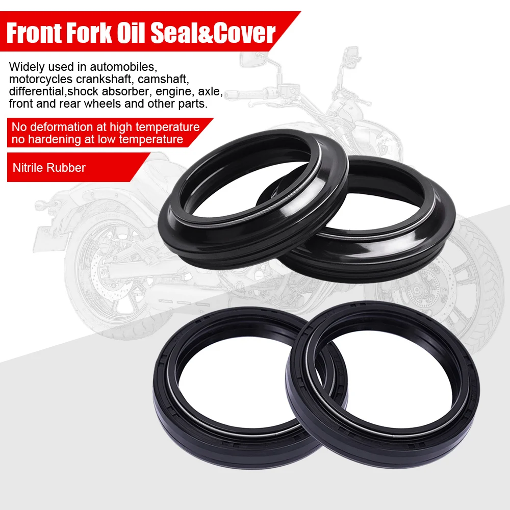 41X53X8 41 53 8Mm 41*53*8 Paraolio Ammortizzatore Forcella Anteriore E Coperchio Antipolvere Per Yamaha Fzs600 Fazer Tt600E Tt600 E Dpbs3 Tt Fzs 600 T