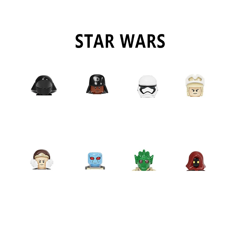 Pg8289 Blocchi Di Costruzione Primo Ordine Crew Bricks Figure Duros Rodian Mini Figurine Hoth Rebel Trooper Figure Assembly Toy