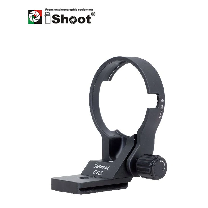 Staffa Di Supporto Dell'Anello Di Montaggio Del Treppiede Del Collare Dell'Obiettivo Di Ishoot Per L'Obiettivo Di La-Ea5 Di Sony Con La Piastra A Sgan