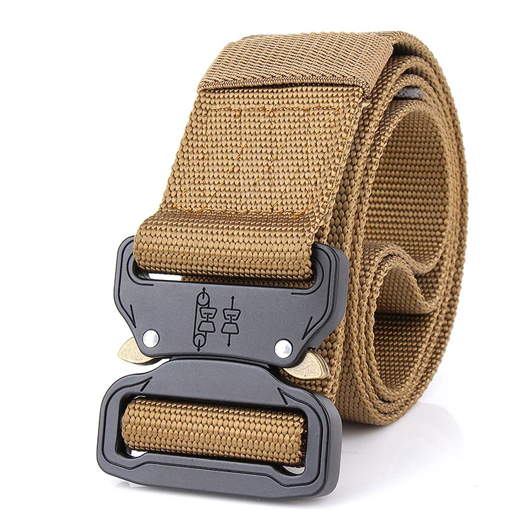 Swat Combat Military Equipment Tactical Belt Men 1000D Nylon Metal Buckle Knock Off Cinture Us Army Soldier Carry Cintura In Vita 4.5Cm