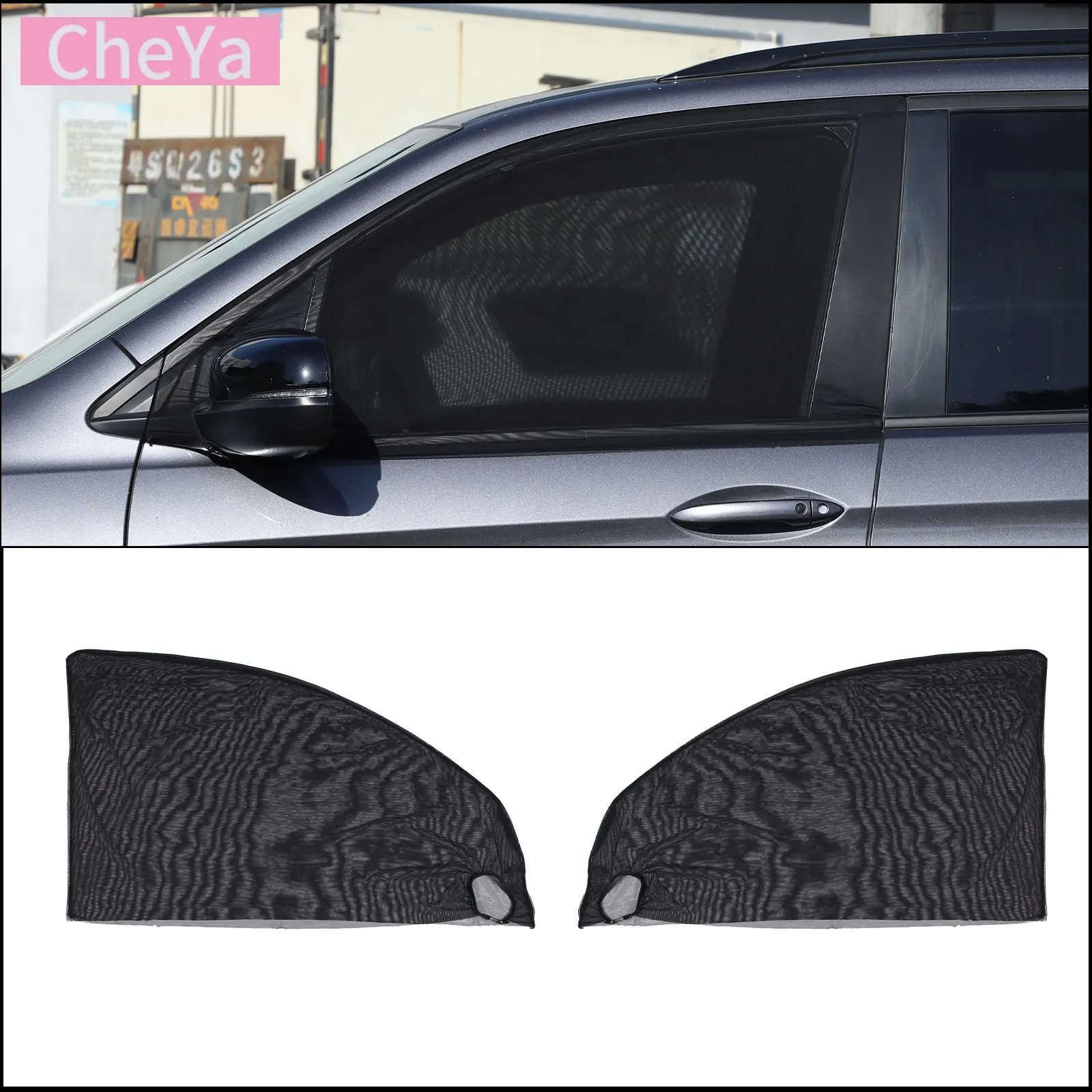 Per Honda Pilot 2015-2022 Car Window Insect Screen Car Window Parasole Protezione Uv Tenda Automatica Parasole Visiera Net Mesh