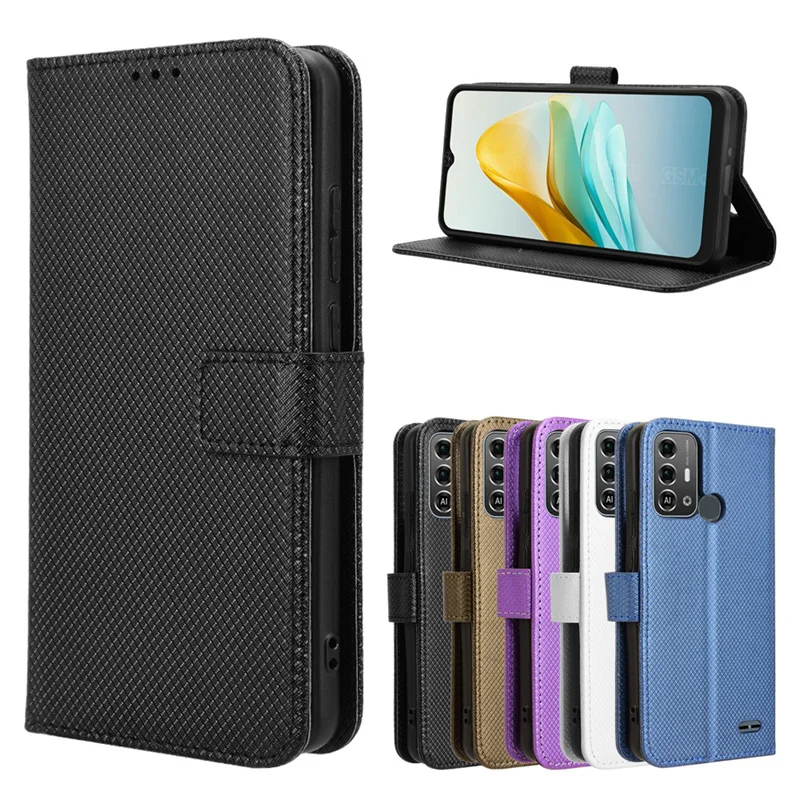 Flip Case Per Zte Blade A53 Pro Portafoglio Magnetico Di Lusso Flip Leather Lanyard Case Cover Per Zte Blade A53 Pro Bladea53 Phone Bag