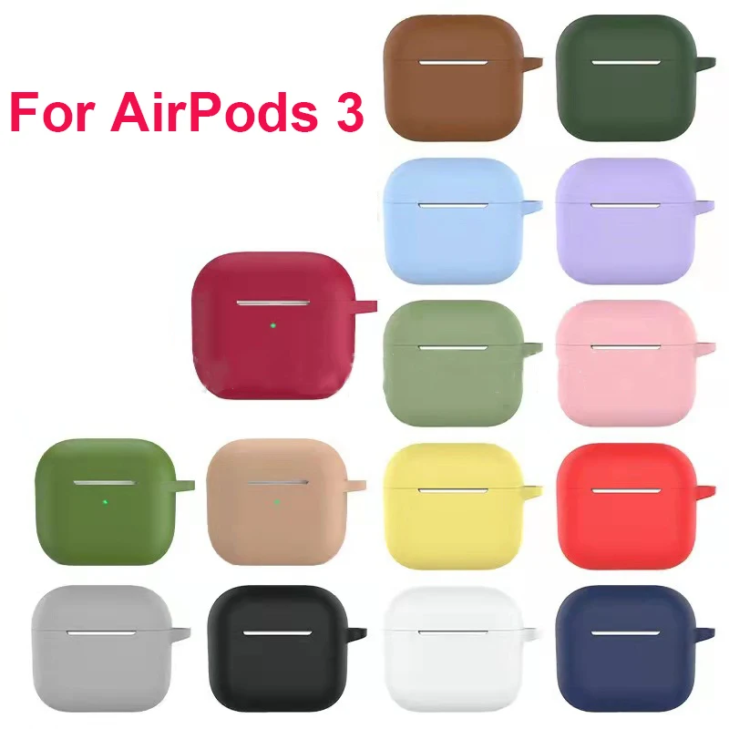 Custodia Per Apple Airpods 3 Custodia Accessori Per Auricolari Auricolare Bluetooth Wireless Custodia In Silicone Apple Air Pod 3 Cover Airpods3