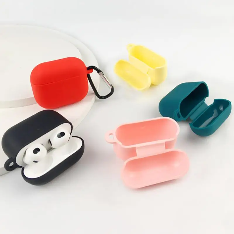 Per Apple Airpods 3 Custodia In Silicone Per Apple Bluetooth Headphone 3 Custodie Protettive Per Apple Airpods3