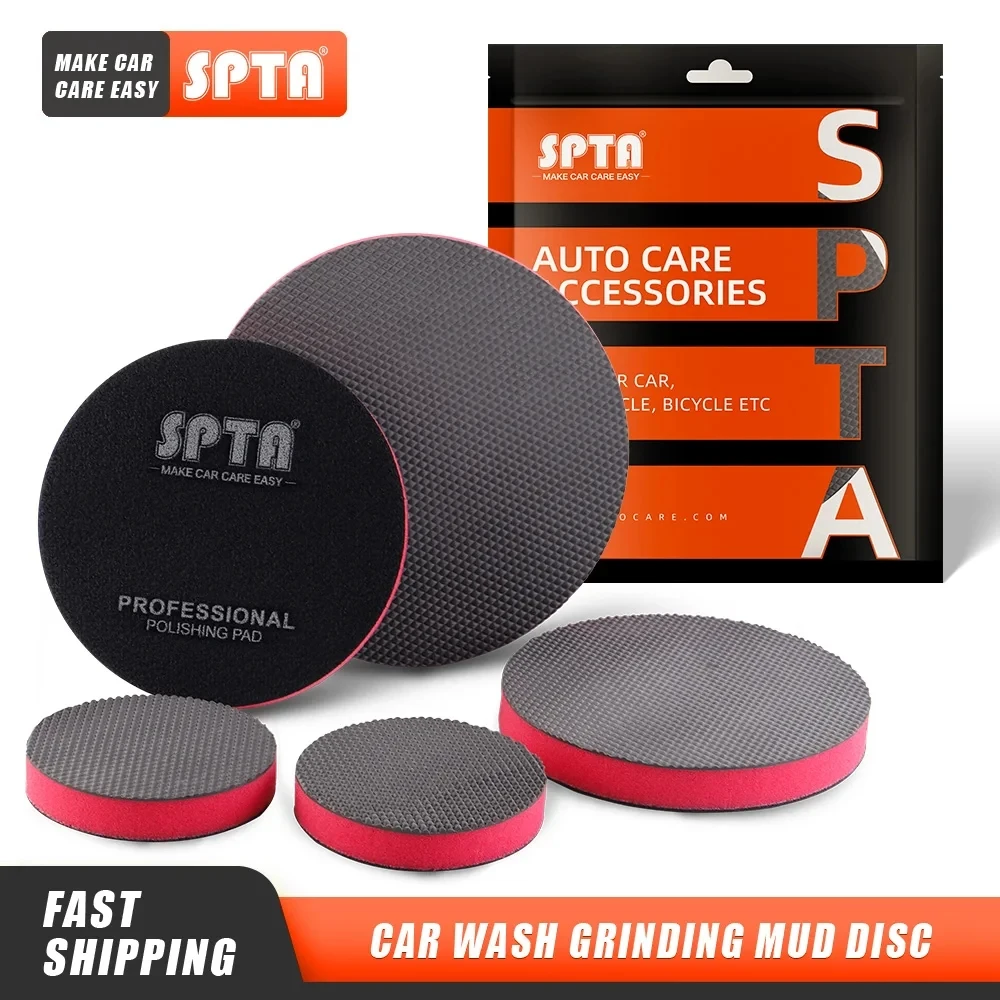 Spta 3/5/6 Inch Clay Disc Bar Pulire Il Cuscinetto In Schiuma Per Autolavaggio Lucidatura Dettaglio Nuovo Kit Di Dettaglio Dello Strumento