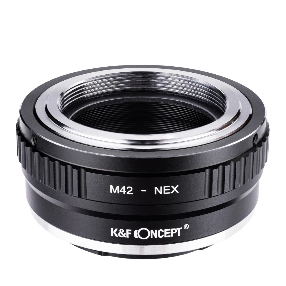 K & F Concept M42-Nex M42 Mount Lens Per Sony E-Mount Adapter Ring Per Sony Nex E-Mount Nex3 Nex5N Nex5T A7 A6000 Camera