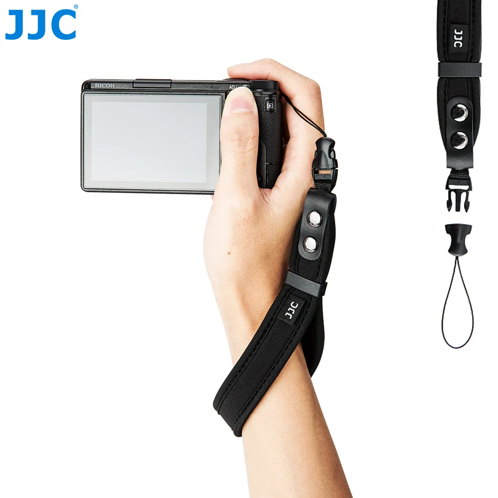 Cinturino Per Fotocamera Universale Jjc Cinturino Da Polso In Neoprene Morbido Per Sony Zv1 Zv-E10 Rx100 Rx100 Va V Iv Iii Ii A6600 A6400 A6300 A6000