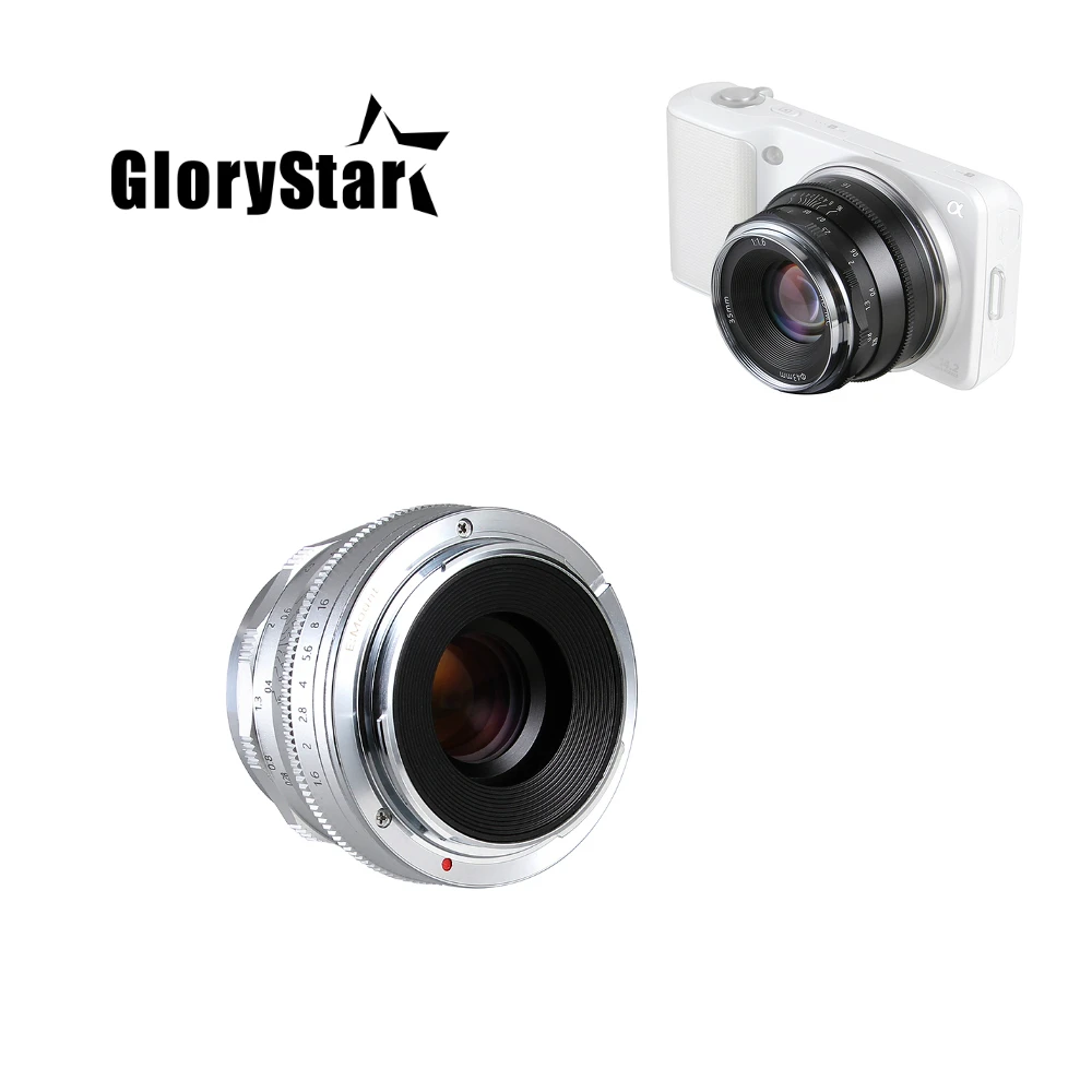35Mm F 1.6 Messa A Fuoco Manuale Mf Prime Lens Per Sony E-Mount Mirrorless Camera A6500 A6000 A5100 A5000 Nex765 F3K 5Knactr A7 Sr Ii
