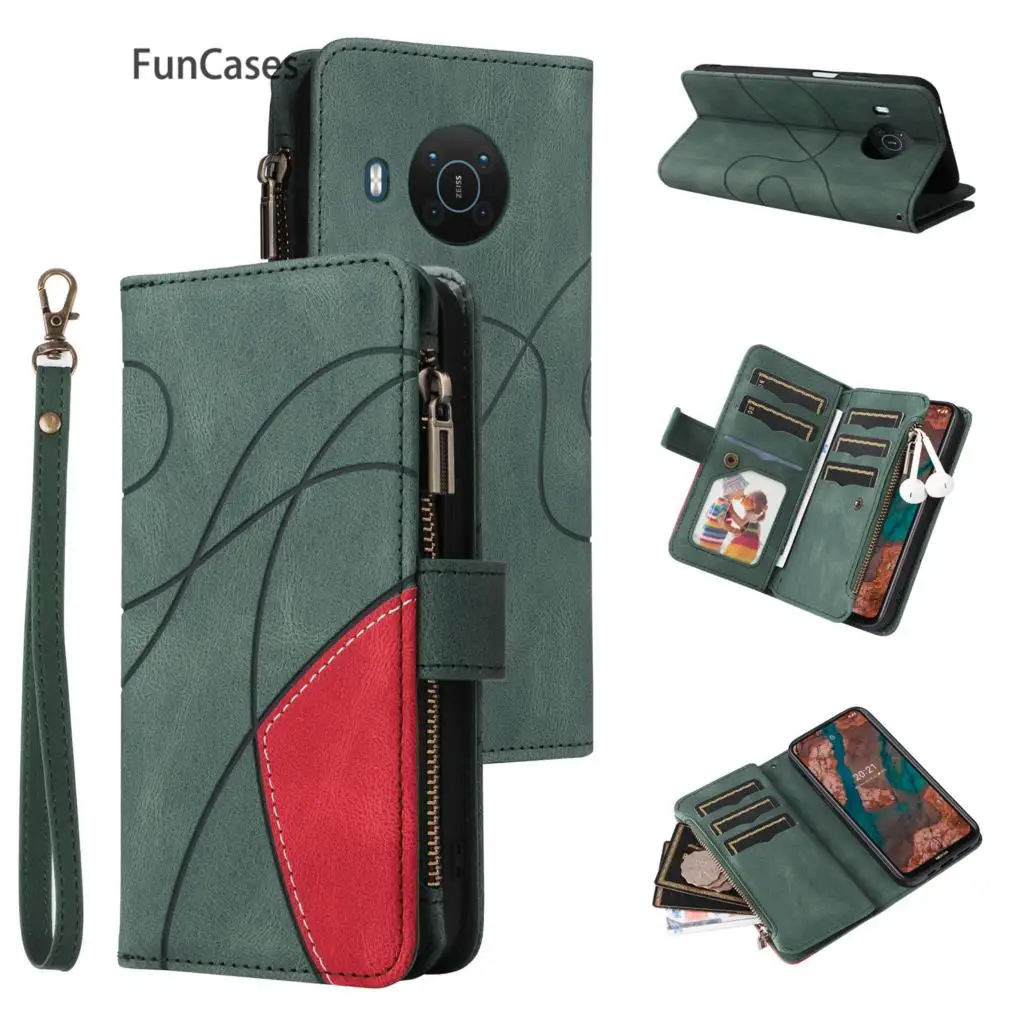 Custodie Protettive Per Telefoni Cellulari Nokia X20 Custodia Opaca Per Nokia Armor X10 Etui Flip Book Custodia Per Telefono Telefoon Hone