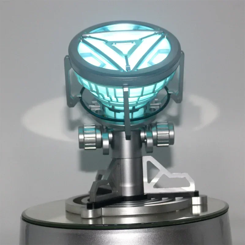 Iron Man Mk50 Reactor 1:1 Indossabile Chest Light Marvel Avengers 4 Arc Reactor Tony Stark Heart Of Mark Figure Led Model Kids Gift