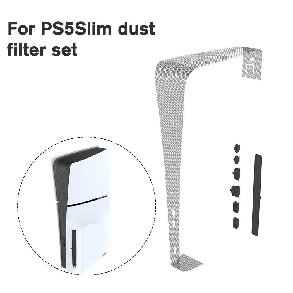 Rete Antipolvere Per Ps5 Slim Console Heatsink Spina Di Protezione Antipolvere Per Playstation5 Slim Optical Digital Edition