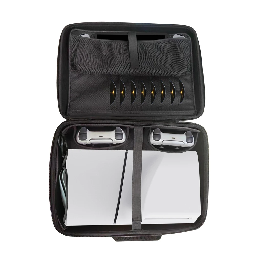 Per Ps5 Slim Console Organizer Storage Bag Per Ps5 Slim Digital E Optical Drive Edition