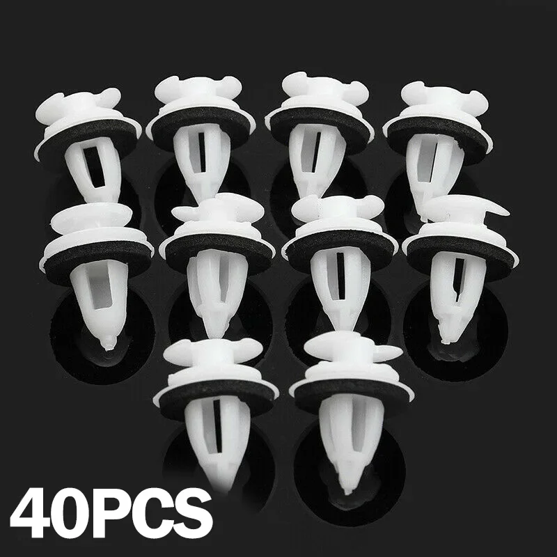 40 Pz Kit Car Door Panel Clips Fastener Per Bmw E30 E34 E36 E38 E46 X5 M3 M5 Z3 Clip Per Auto (Comprese Le Guarnizioni) Nuovo