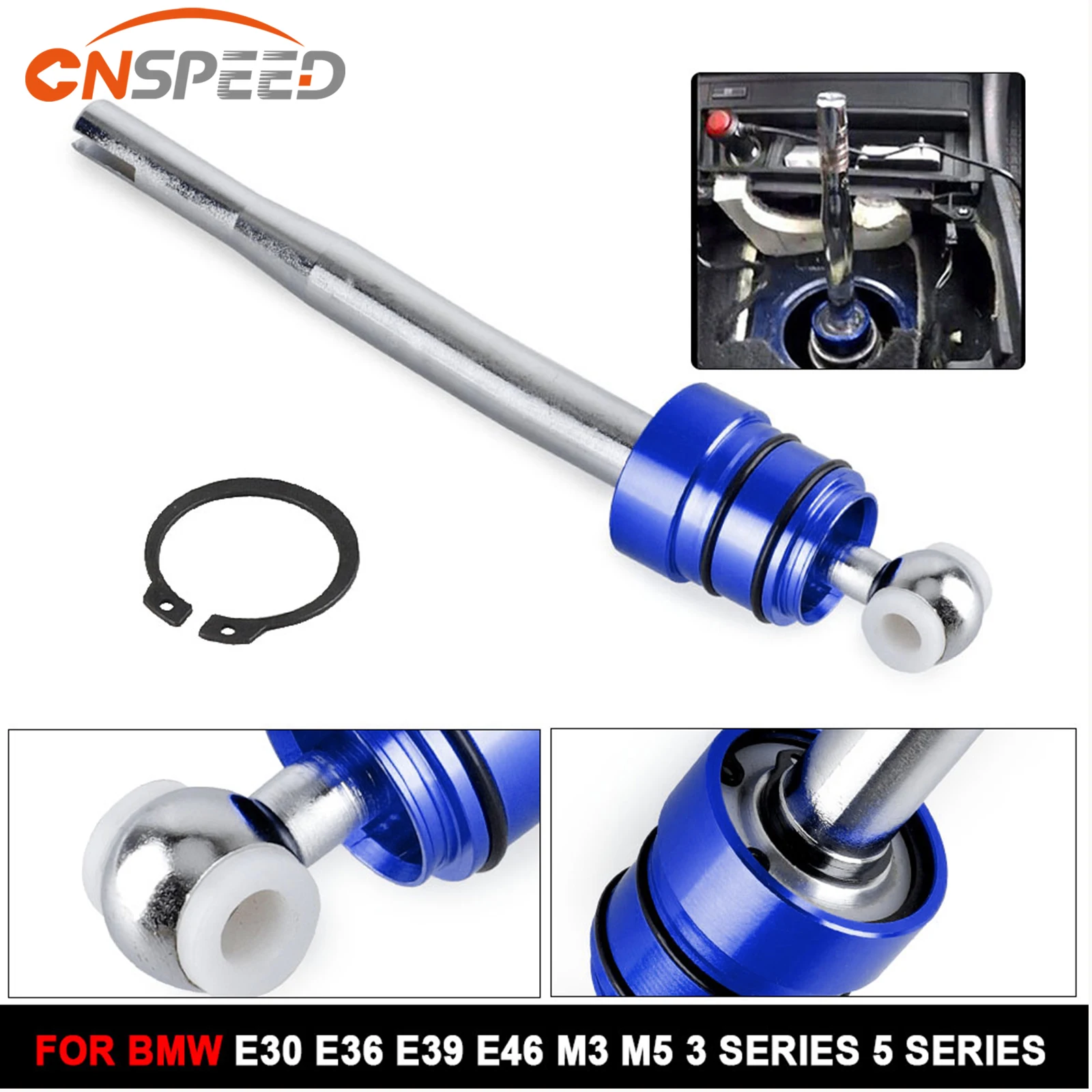 Cnspeed Short Shifter Kit Cambio Rapido Per Bmw E30 E36 E46 E39 M3 M5 Z3 325 Short Shifter/Pomello Del Cambio
