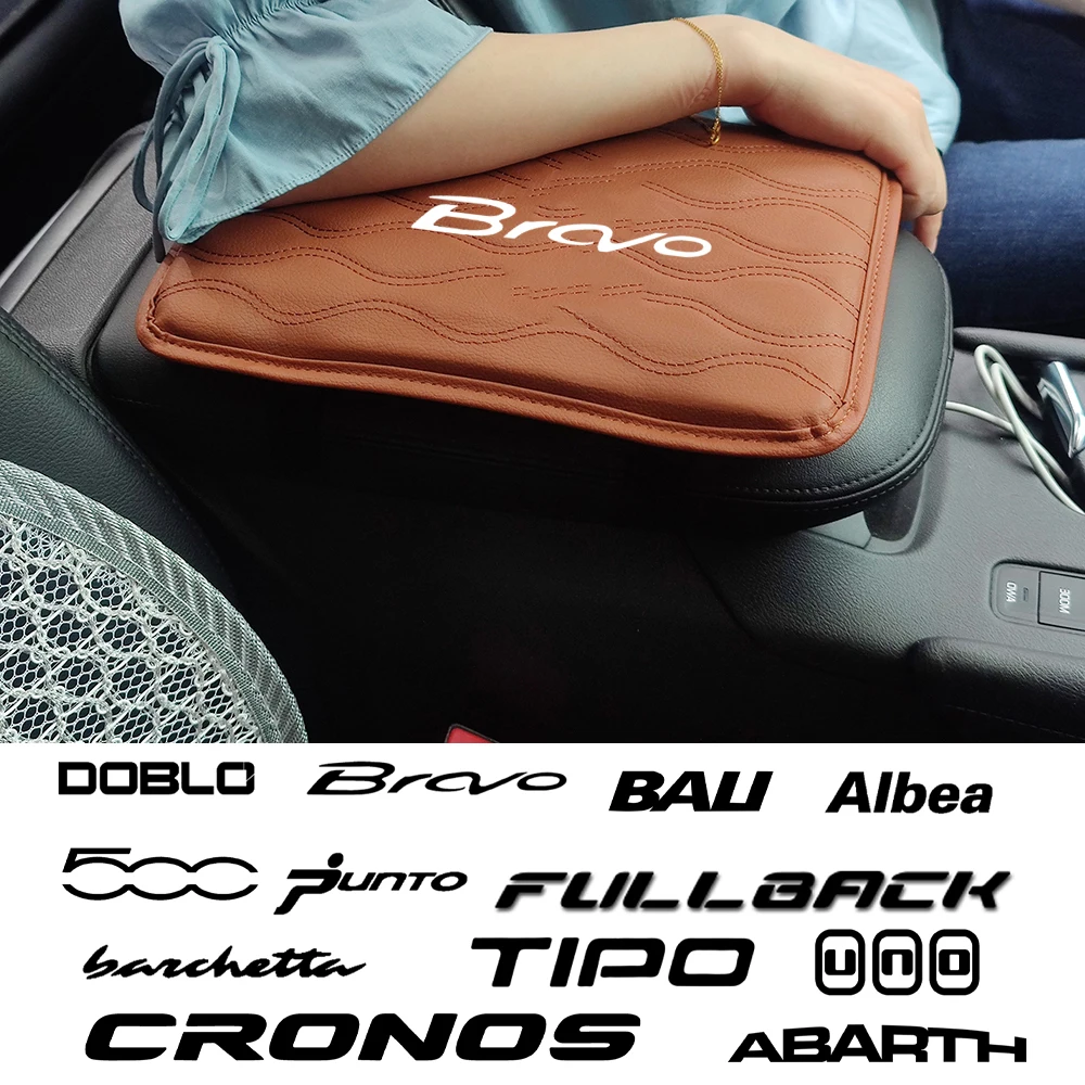 Tappetino Bracciolo Centrale Auto Per Fiat Uno Tipo Punto Fullback Doblo Bravo Barchetta Cronos Bali Chair A Abarth 500 Cuscino Protettivo