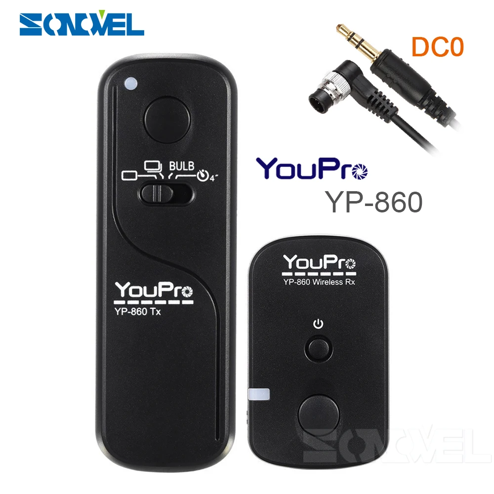 Yp-860 Dc0 Wireless Scatto Remoto Per Nikon D800E D800 D810 D810A D700 D300S D300 D2 D1 D200 D4 D4S F5 F6 F100 F90X D3S