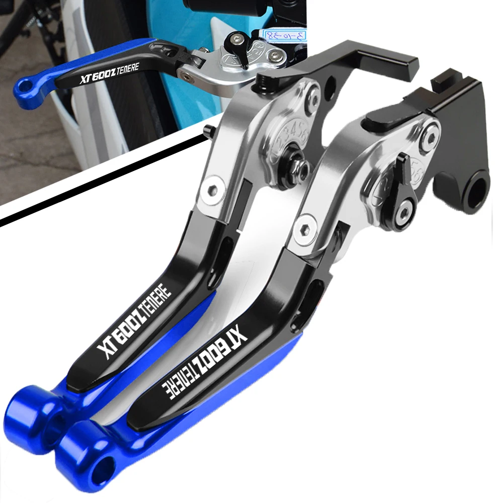 Motorcycle Adjustable Extendable Folding Motor Brake Clutch Lever Handle For Yamaha Xt 600 Z Tenere Xt600Ztenere 1984-1986 1985
