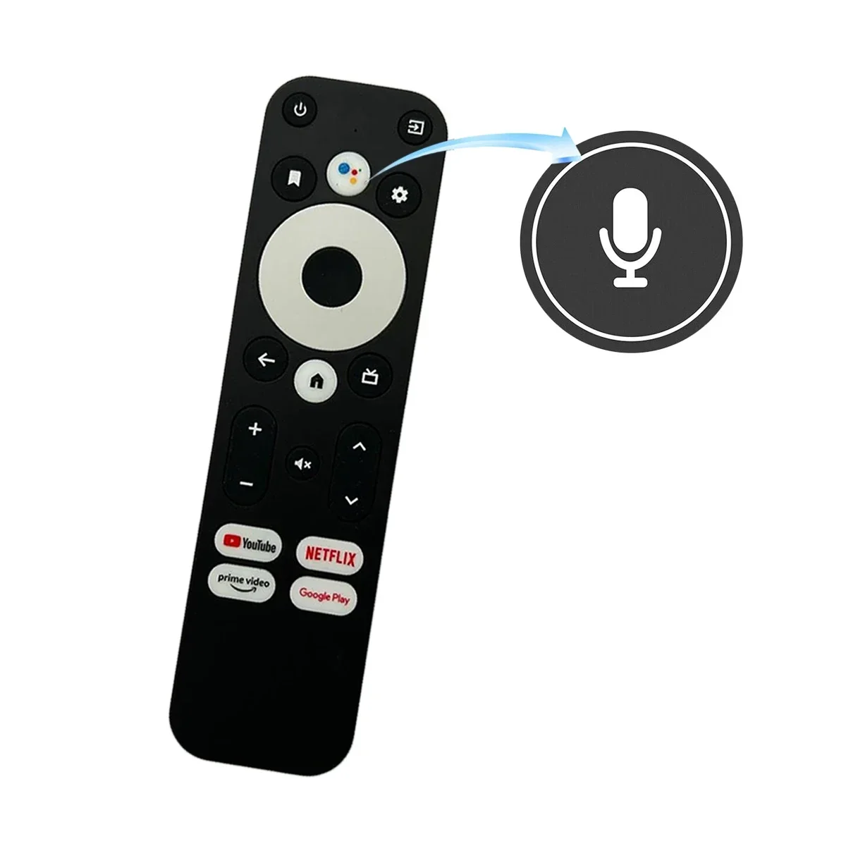 Sostituisci Il Telecomando Per Mecool Km2 Km2 Plus Kd2 Kd3 Kd5 Kp1 Con Controllo Vocale Google Youtube Prime Video Netmilwaus Google Play