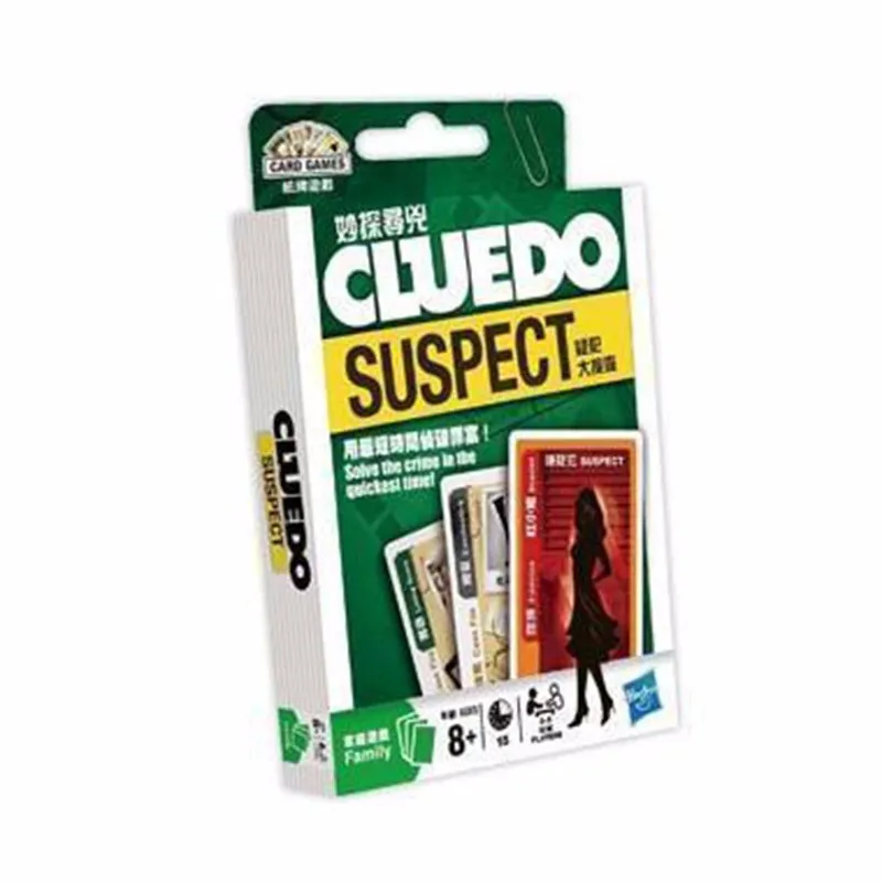 Cluedo Indian Board Game Gioco Di Carte Con Logica Mentale Istruzioni Inglesi